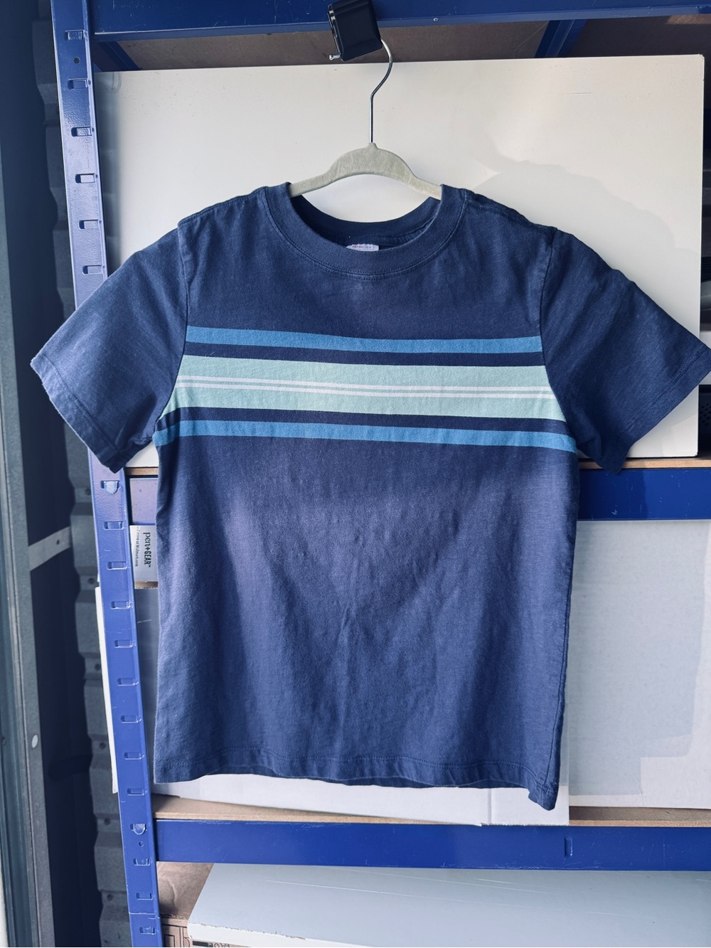Hanna Andersson Navy Short-Sleeve Tee